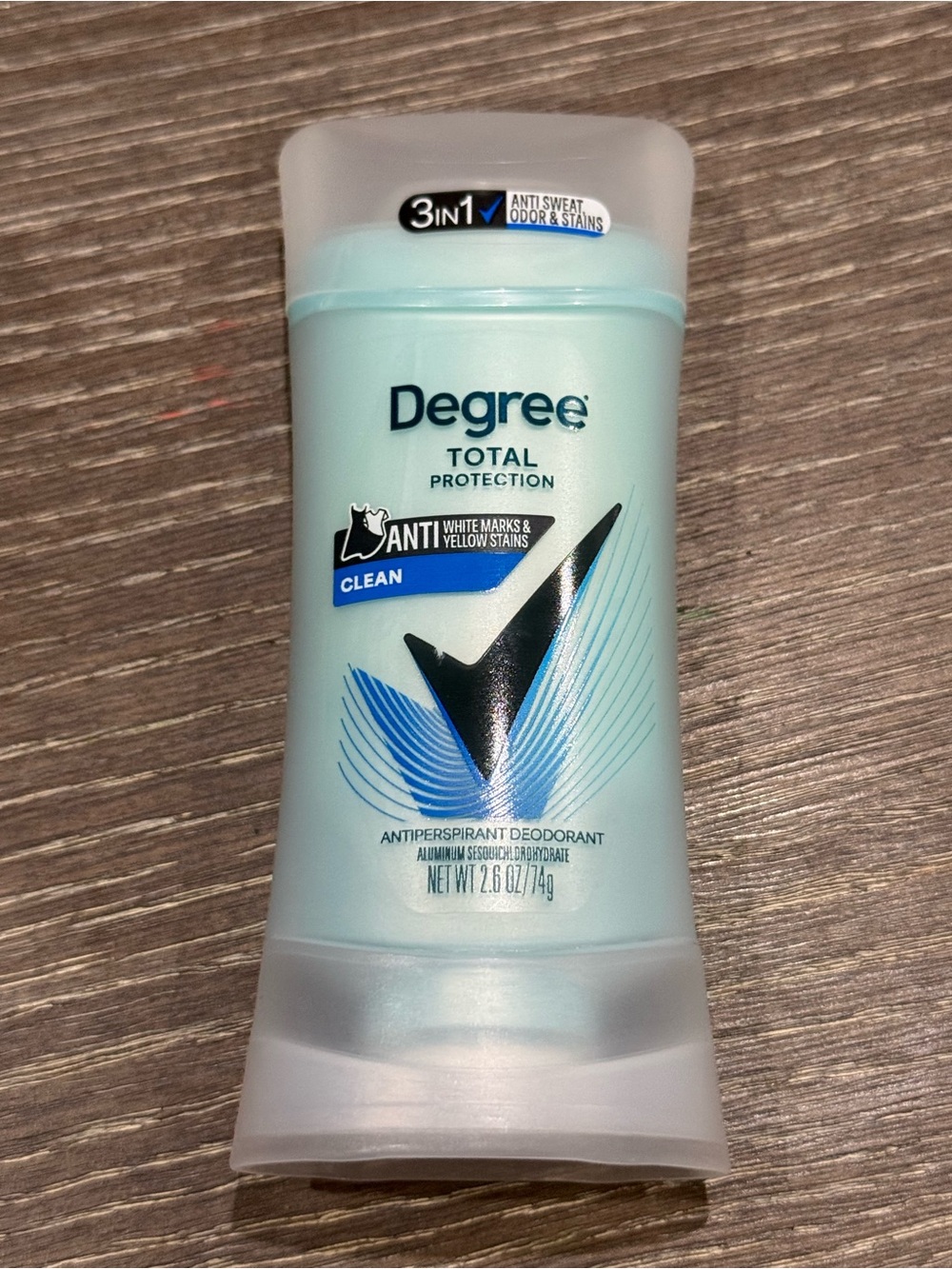 NWT Degree Total Protection Clean Antiperspirant Deodorant